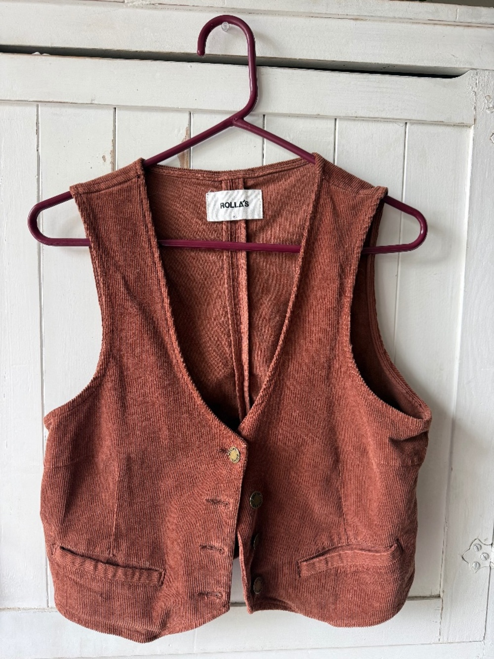 Corduroy Vest